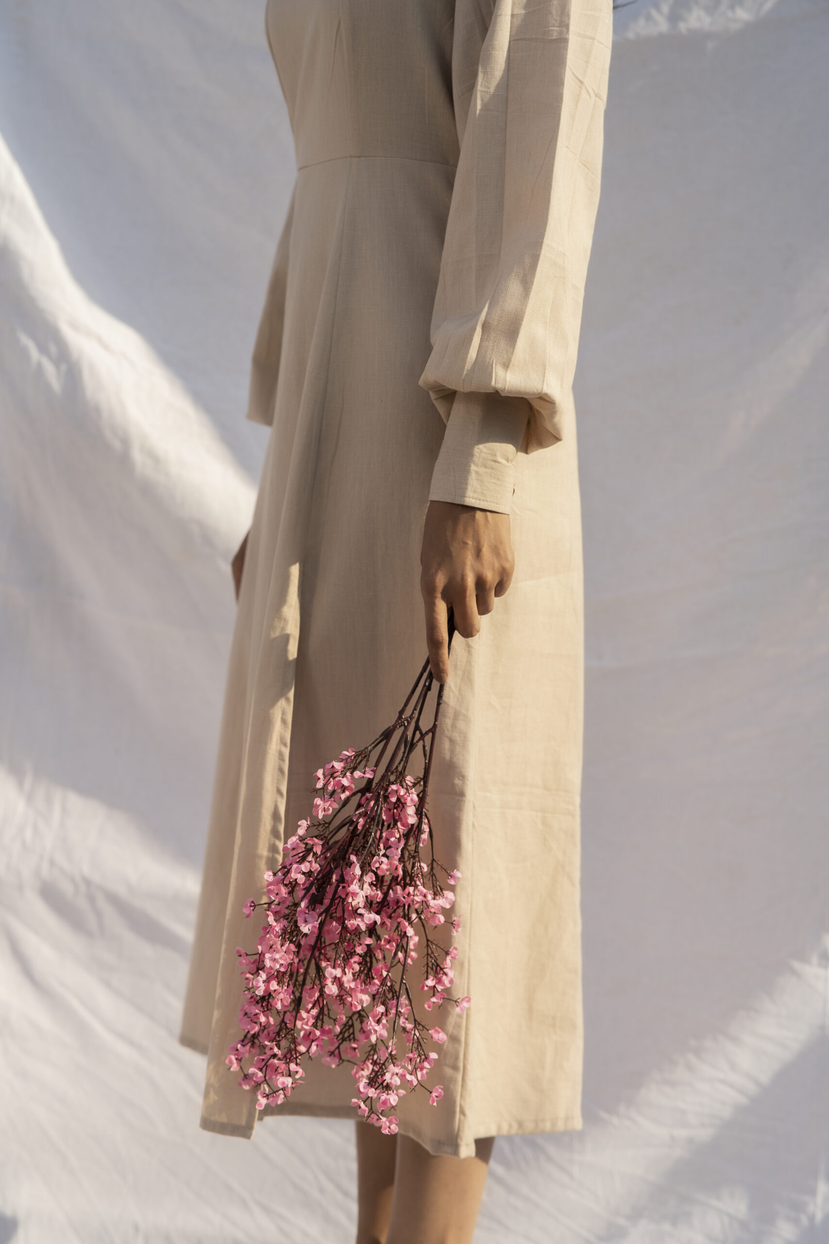 Apricot day dreamy dress - Image 3